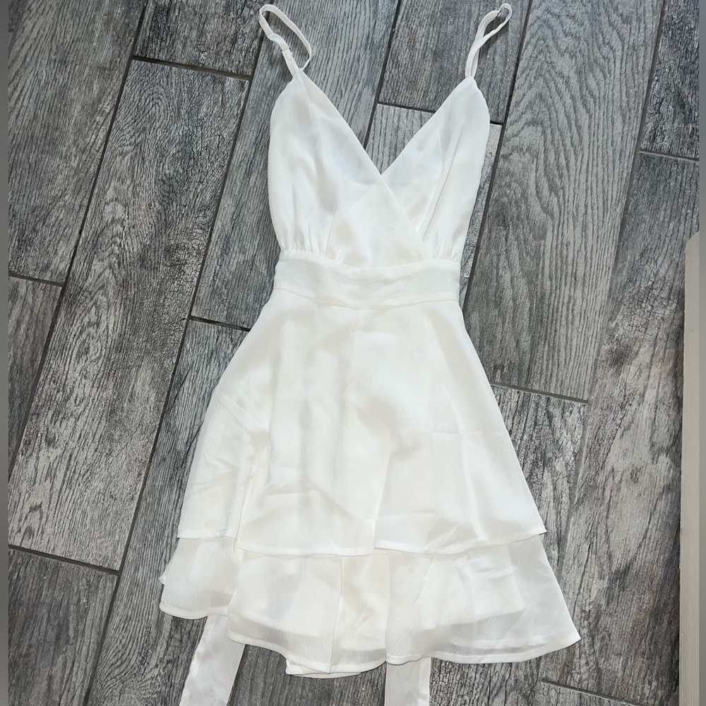 white dress